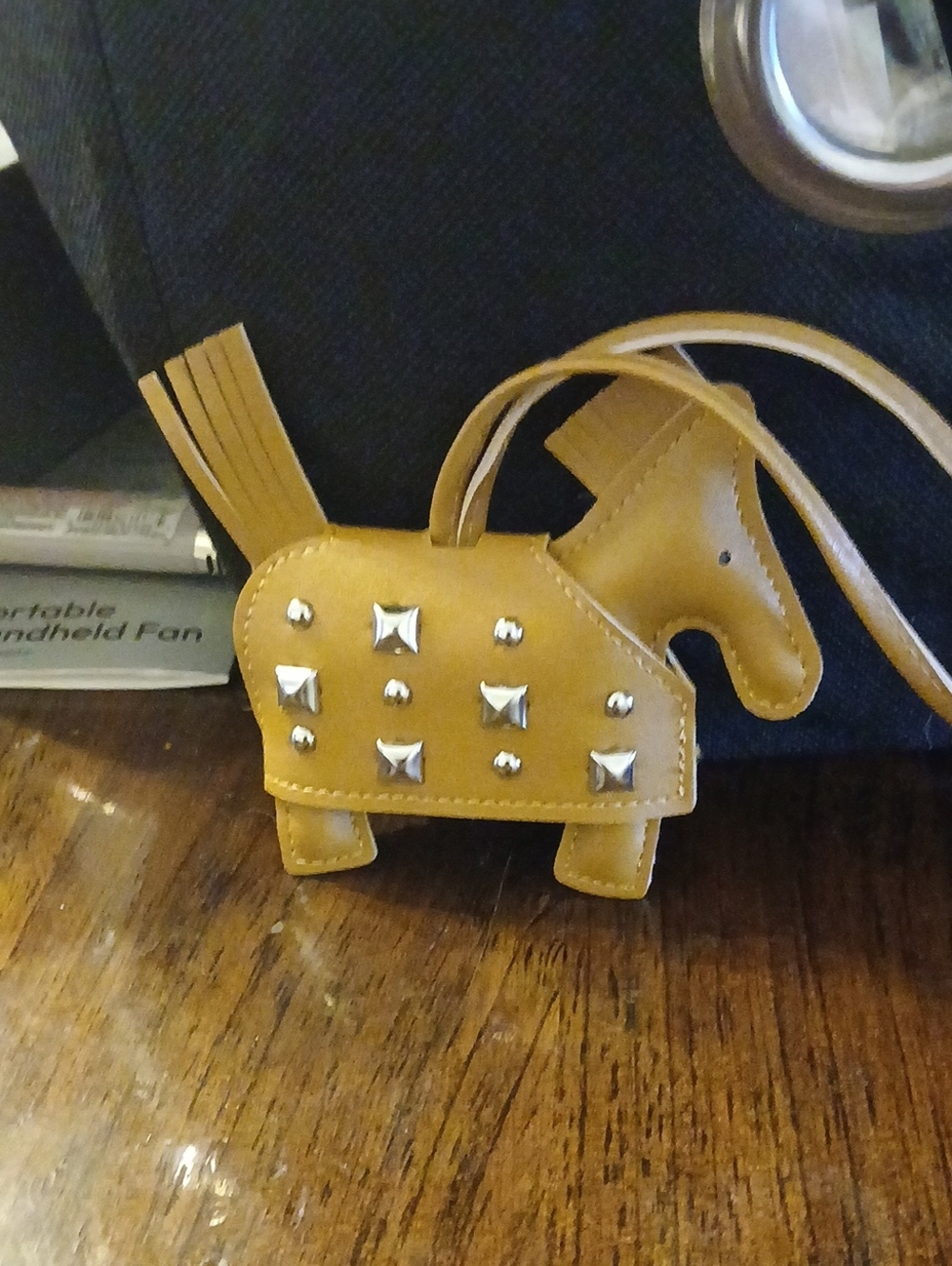Studded Horse Bag Charm Boutique